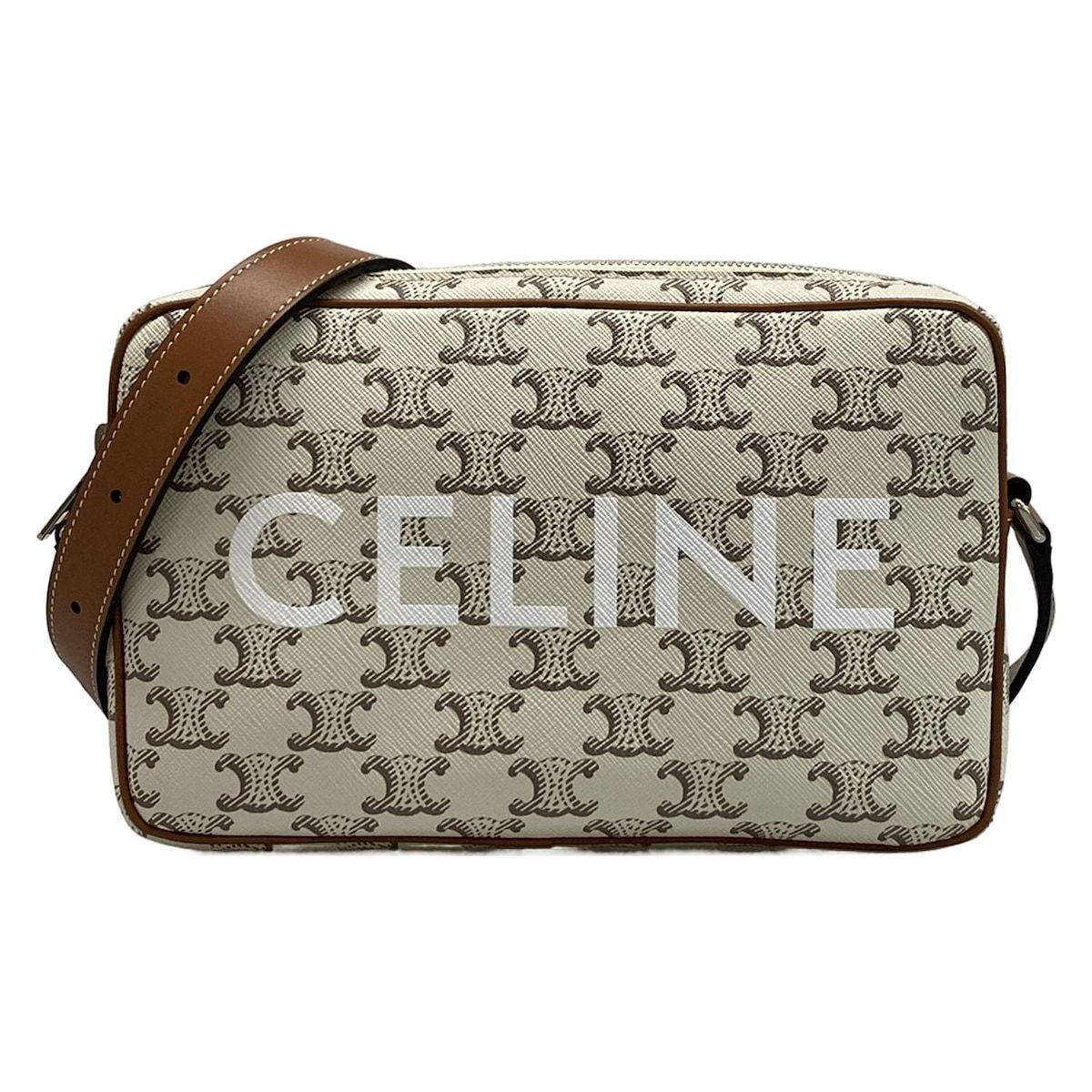Celine Shoulder Bag Excellent Condition Medium Messenger Bag/triomphe Canvas