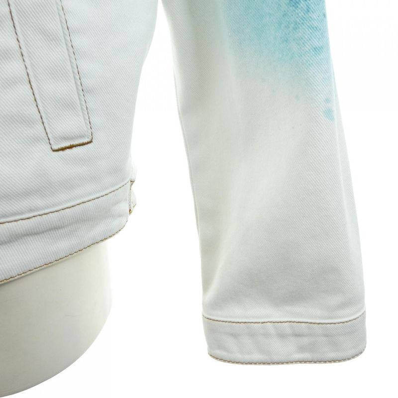 Louis Vuitton LV Sprayed Denim Jacket Hoa10wu14 Denim Jacket