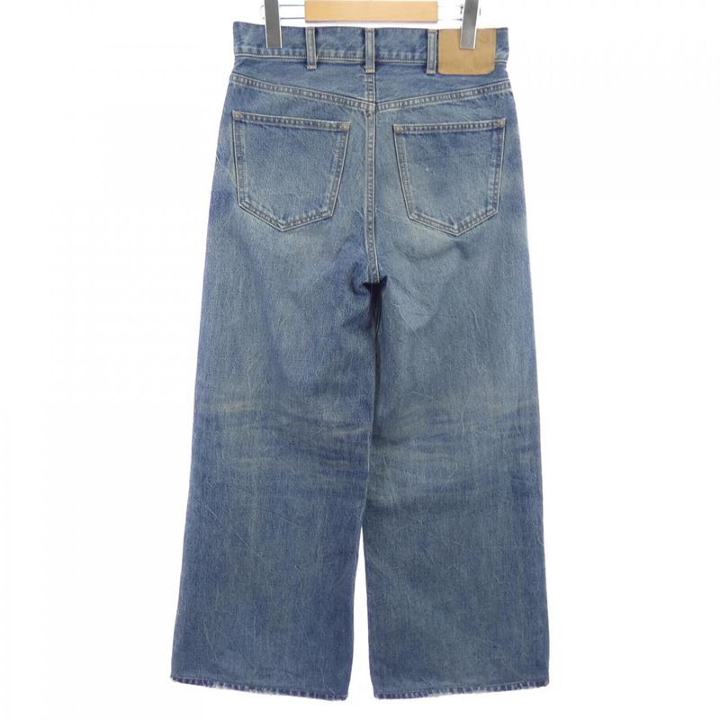 Celine Flared Surf Jeans Summer Dyed Wash Denim Rp015967w Jeans