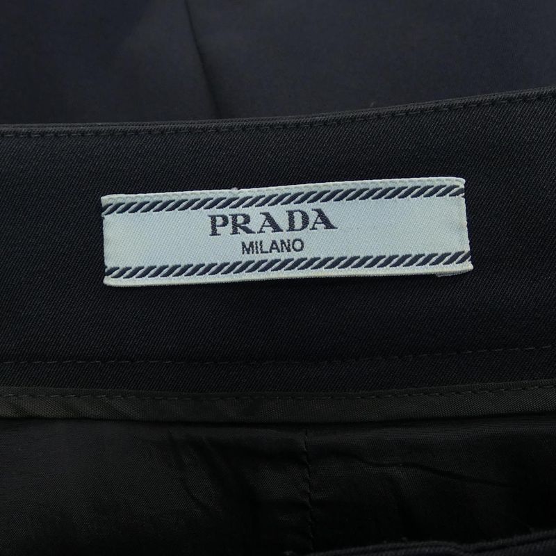 Prada Triangle Logo P151u S222 11ql Skirt