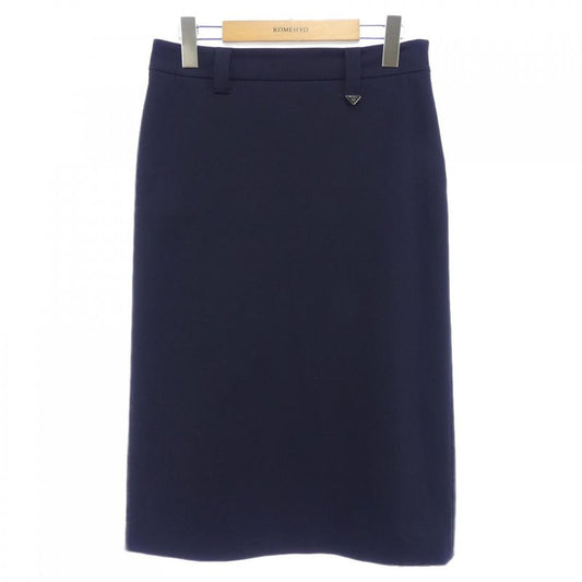 Prada Triangle Logo P151u S222 11ql Skirt