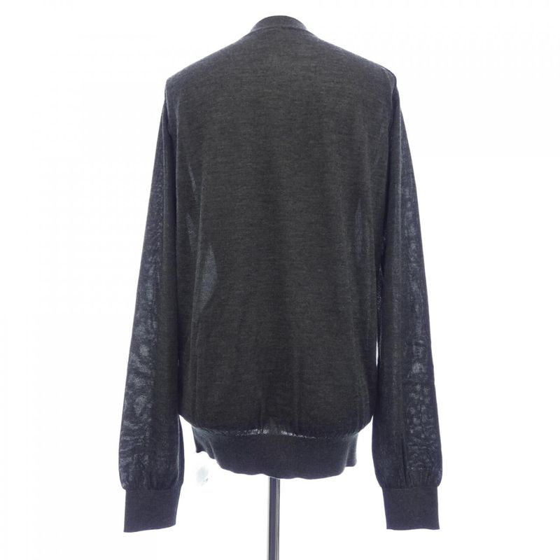 Hermes Medor Wood Button 5h2736dp Cardigan