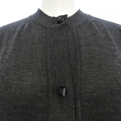 Hermes Medor Wood Button 5h2736dp Cardigan