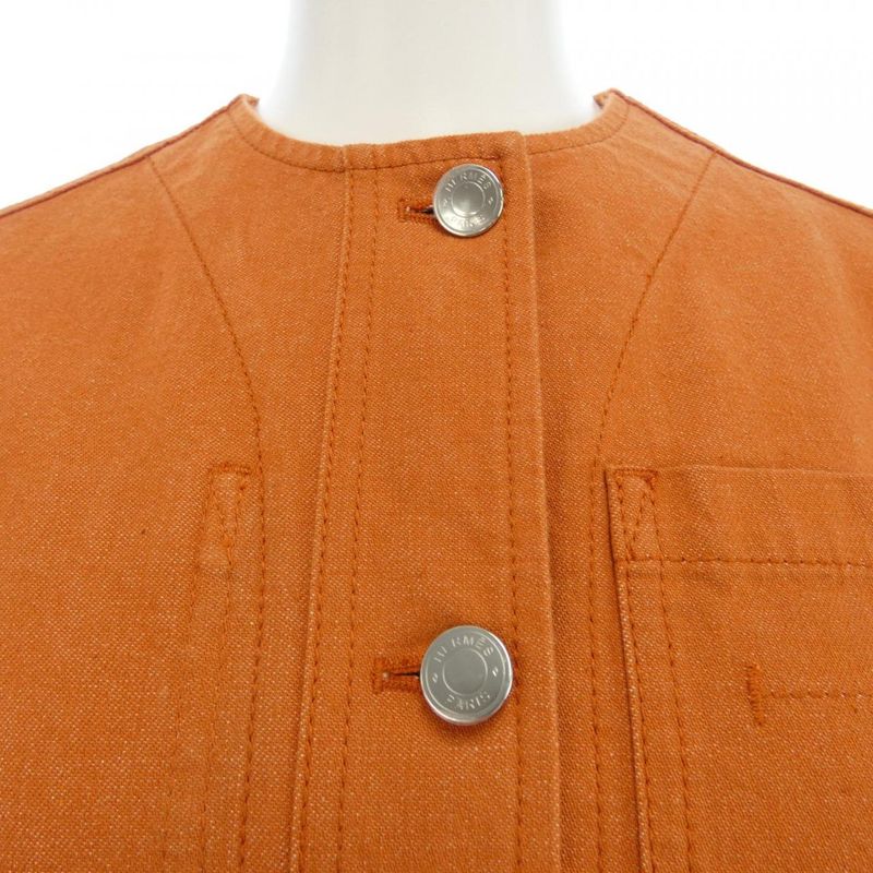 Hermes Crude Sel 2e0251dq Denim Jacket