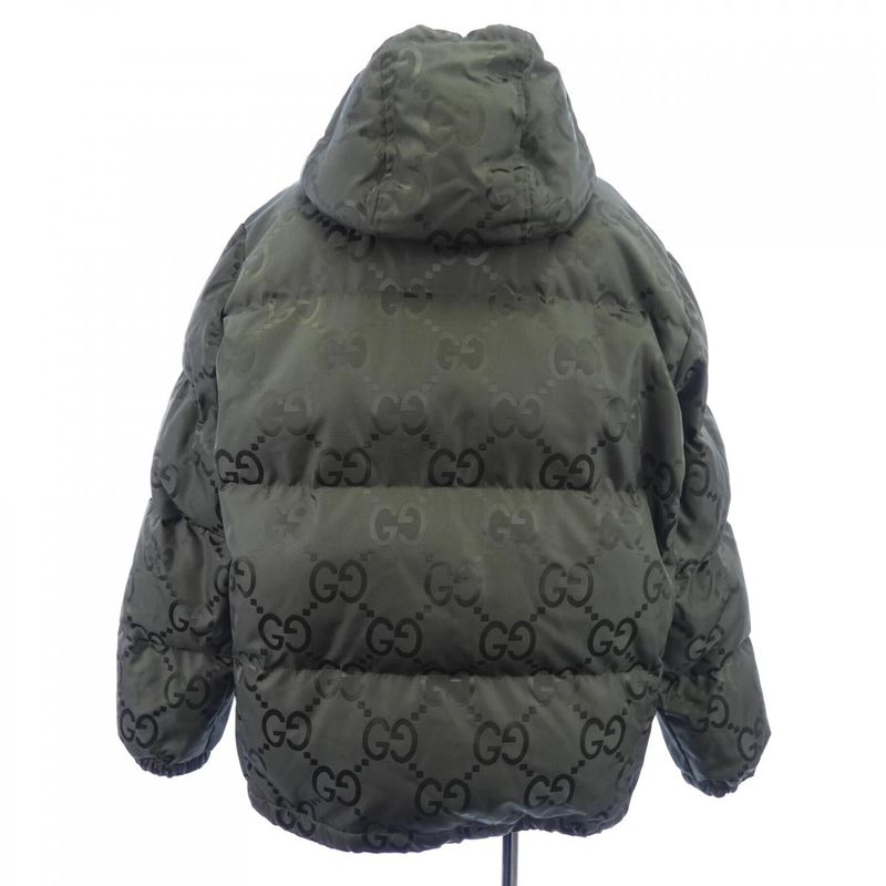 Gucci Jumbo GG Canvas Down Jacket 698710 Z8a53 Down Jacket