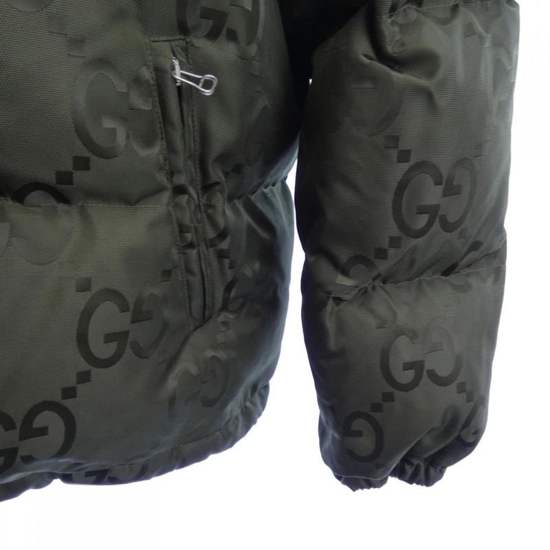 Gucci Jumbo GG Canvas Down Jacket 698710 Z8a53 Down Jacket