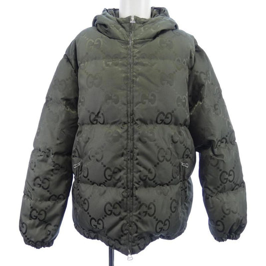Gucci Jumbo GG Canvas Down Jacket 698710 Z8a53 Down Jacket