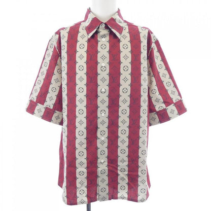 Louis Vuitton Monogram Trunk Stripe Short Sleeve Nigo Hms05wjb8 S Shirt