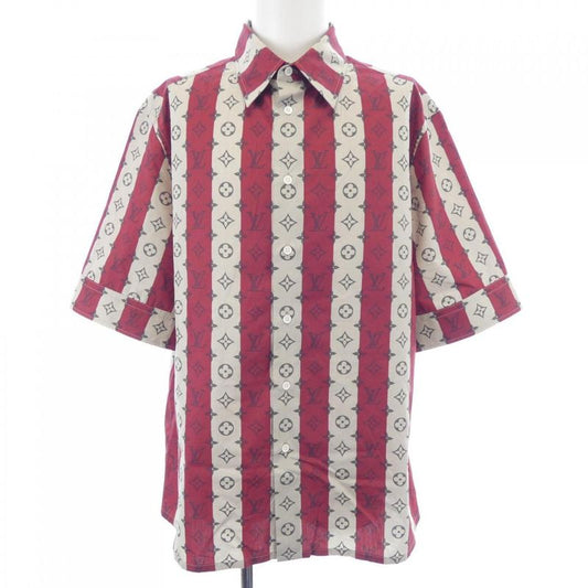 Louis Vuitton Monogram Trunk Stripe Short Sleeve Nigo Hms05wjb8 S Shirt