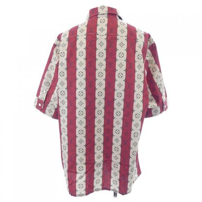 Louis Vuitton Monogram Trunk Stripe Short Sleeve Nigo Hms05wjb8 S Shirt