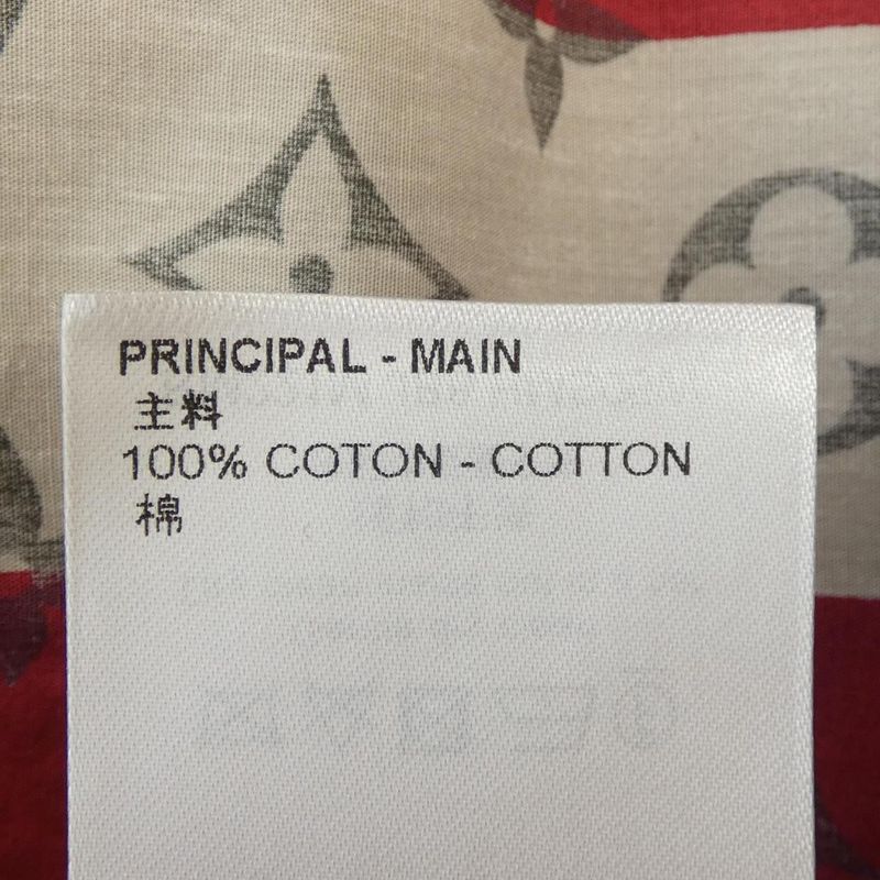 Louis Vuitton Monogram Trunk Stripe Short Sleeve Nigo Hms05wjb8 S Shirt