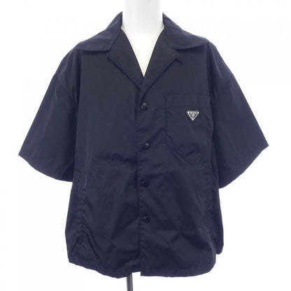 Prada Triangle Logo Re-Nylon Sc449 S182 1wq8 S/s Shirt