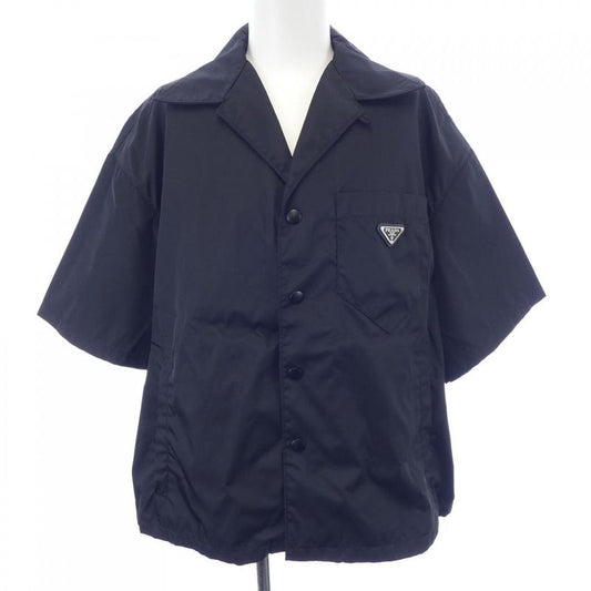 Prada Triangle Logo Re-Nylon Sc449 S182 1wq8 S/s Shirt