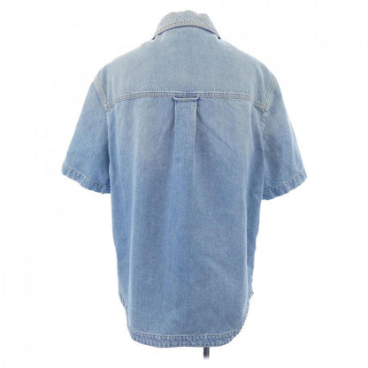 Louis Vuitton Denim Short Sleeve Shirt Hls50weu6 S/s Shirt