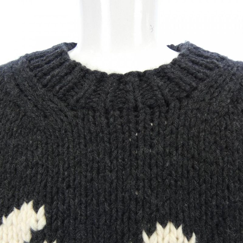 Louis Vuitton LV Plain Chunky Crewneck Hln96wtpa Knit