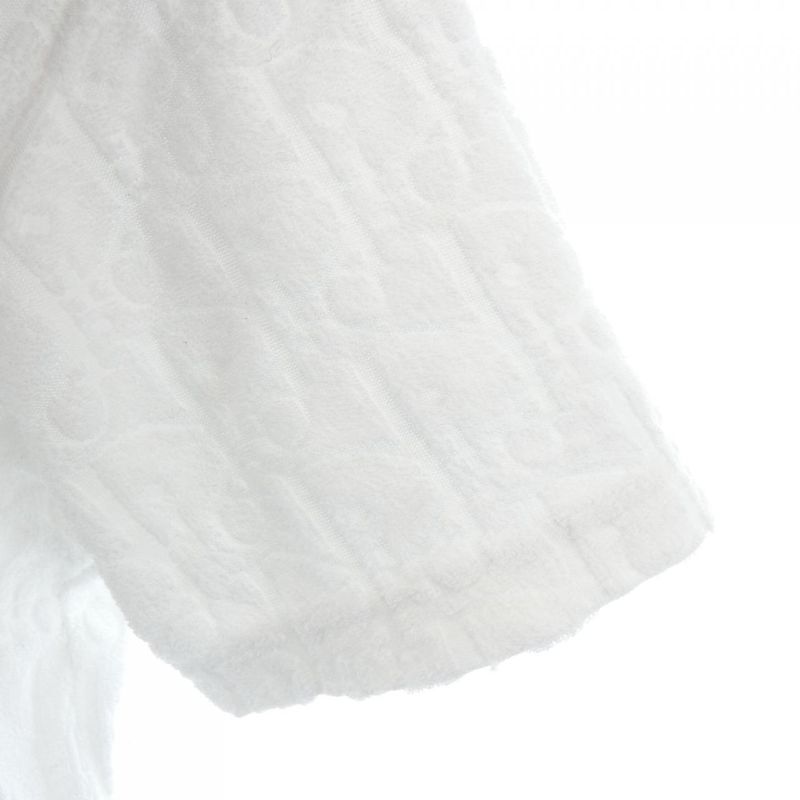 Dior Oblique Terry Cotton Jacquard Oblique 113j692a0614 T-Shirt