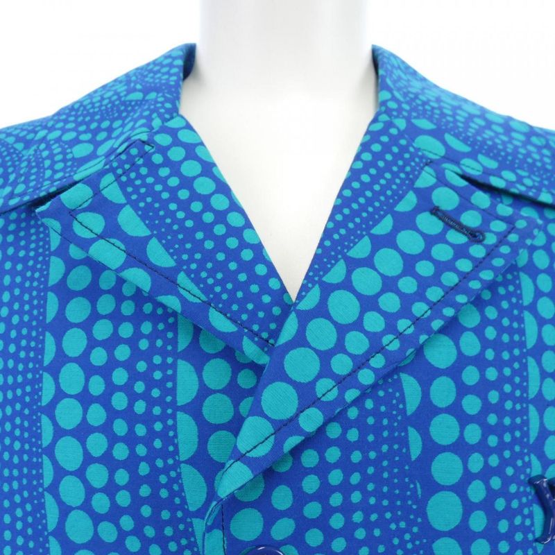 Louis Vuitton Lv×yk All Over Pumpkin Blouson Hob30ev32 Yayoi Kusama Jacket