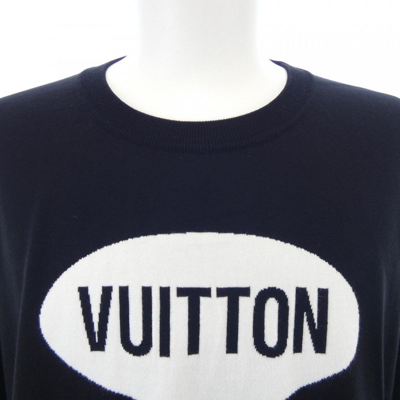 Louis Vuitton Intarsia Jacquard Crewneck Hmn81wjs5 Knit