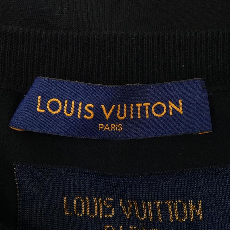 Louis Vuitton Intarsia Jacquard Crewneck Hmn81wjs5 Knit