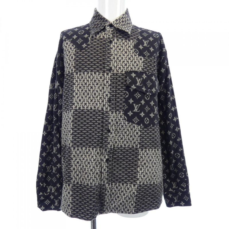 Louis Vuitton Monogram Wave Giant Damier Nigo Hjs02wvji Shirt