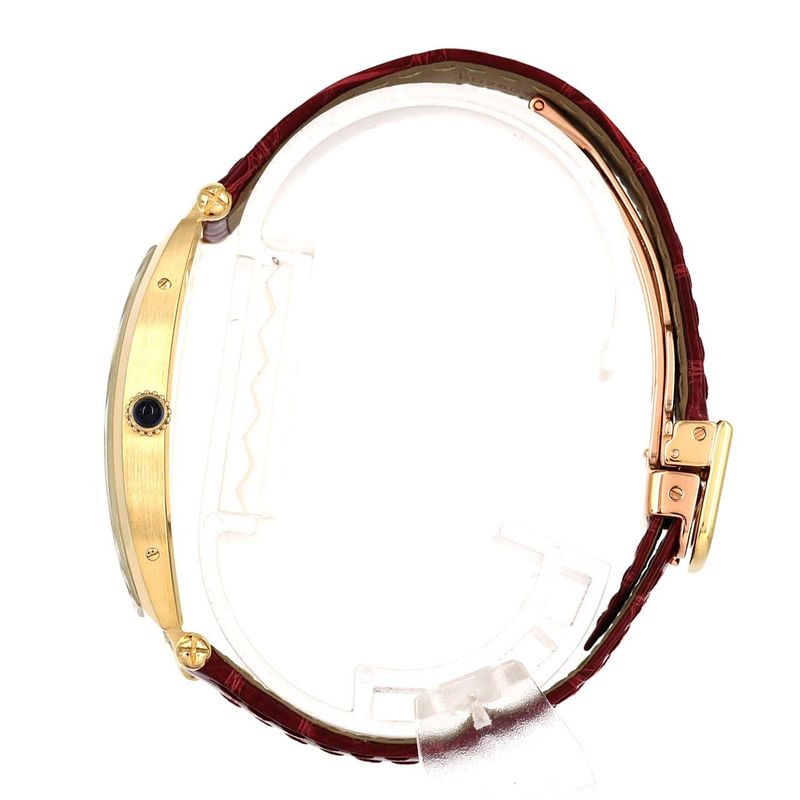 Cartier Tonneau Lm Yg W1527651 Yg Hand-Wound
