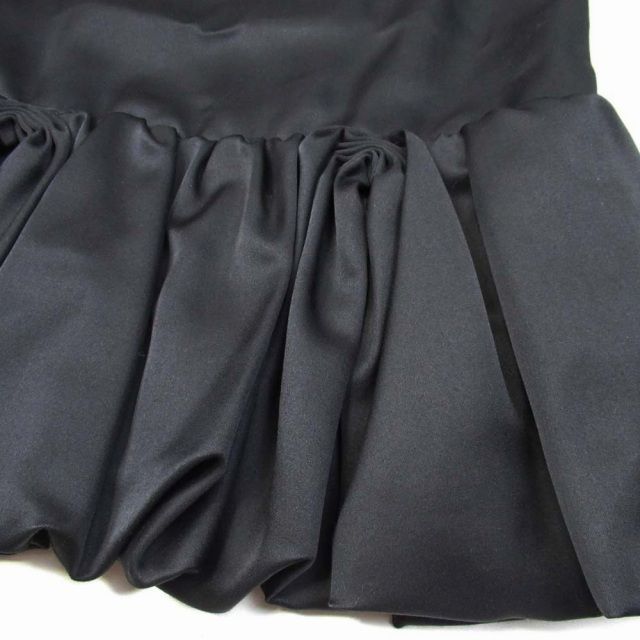 17aw Prada Balloon Mimore Skirt Semi Tight Silhouette Below Knee Length Wool