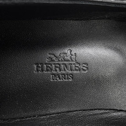 Hermes Ballet Shoes Liz Nappa Leather 35 Black