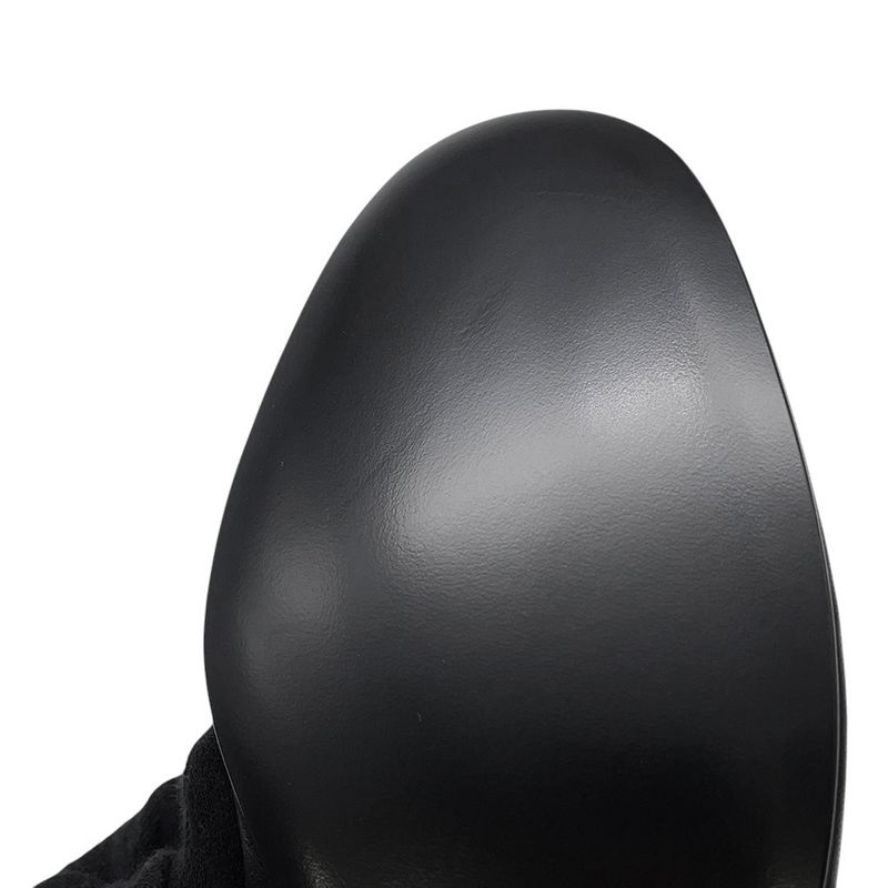 Hermes Ballet Shoes Liz Nappa Leather 35 Black