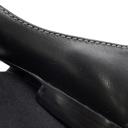 Hermes Ballet Shoes Liz Nappa Leather 35 Black