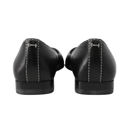 Hermes Ballet Shoes Liz Nappa Leather 35 Black