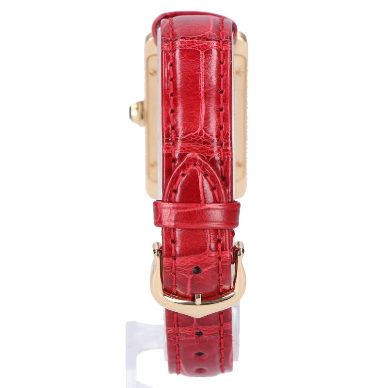 Cartier 750yg W2601556 Tank American Sm Qz