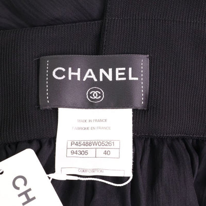 Chanel Unused Domestic Authentic P45488w05261 Camellia Ribbon Back Coco Button