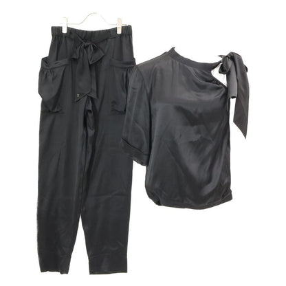 Chanel Similar Domestic Authentic P76796v65756 P76794 24ss Silk Asymmetrical