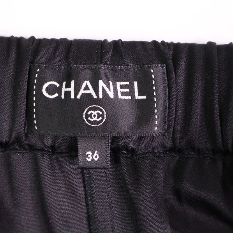 Chanel Similar Domestic Authentic P76796v65756 P76794 24ss Silk Asymmetrical