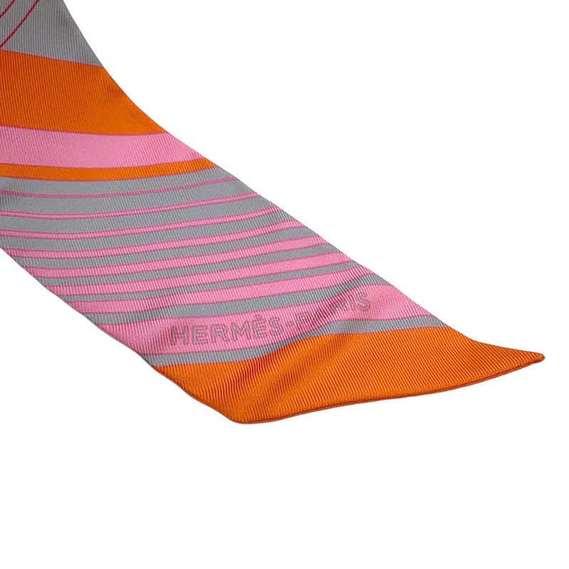 Hermes Scarf Twill Ex Libris Silk Fall/winter
