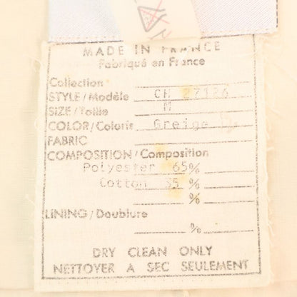 Chanel Domestic Authentic Ch27126 Gold Button Spring M