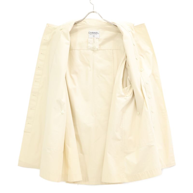 Chanel Domestic Authentic Ch27126 Gold Button Spring M