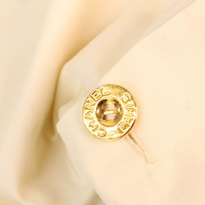 Chanel Domestic Authentic Ch27126 Gold Button Spring M
