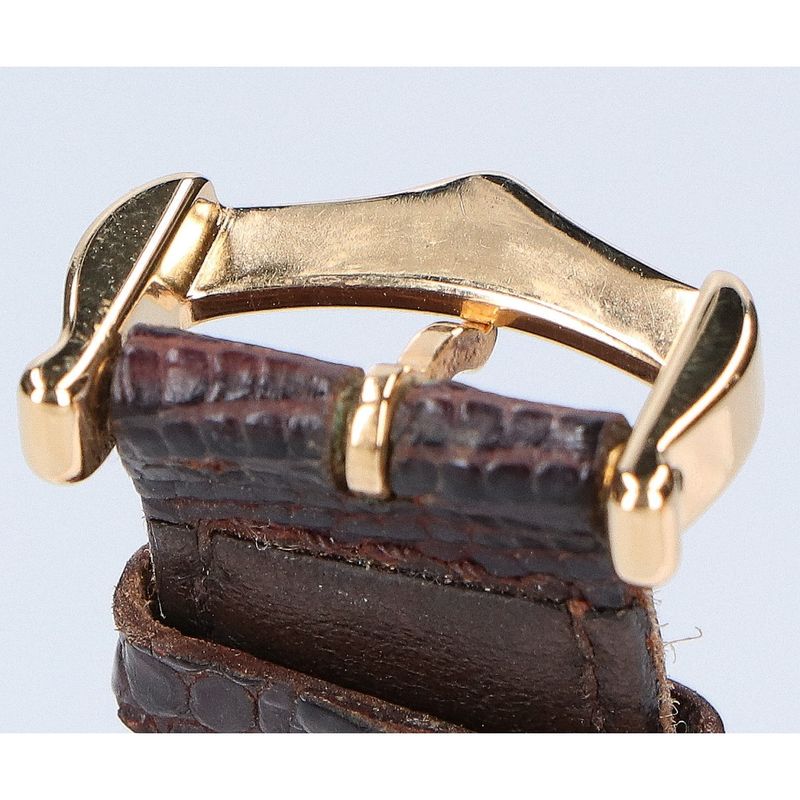 Cartier 76-81 925 Must Tank Vermeil Sm Ivory Dial Manual Leather