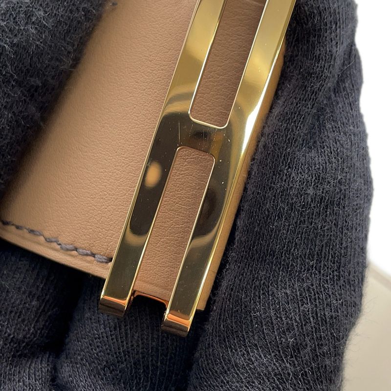 Hermes Bracelet Elan Nata Chai Gold Swift T2 Chai Nata