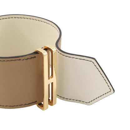 Hermes Bracelet Elan Nata Chai Gold Swift T2 Chai Nata