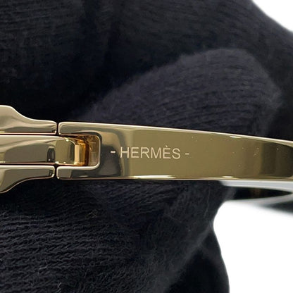 Hermes Glove Holder Ideal Black Champagne Gold Metal Gloves