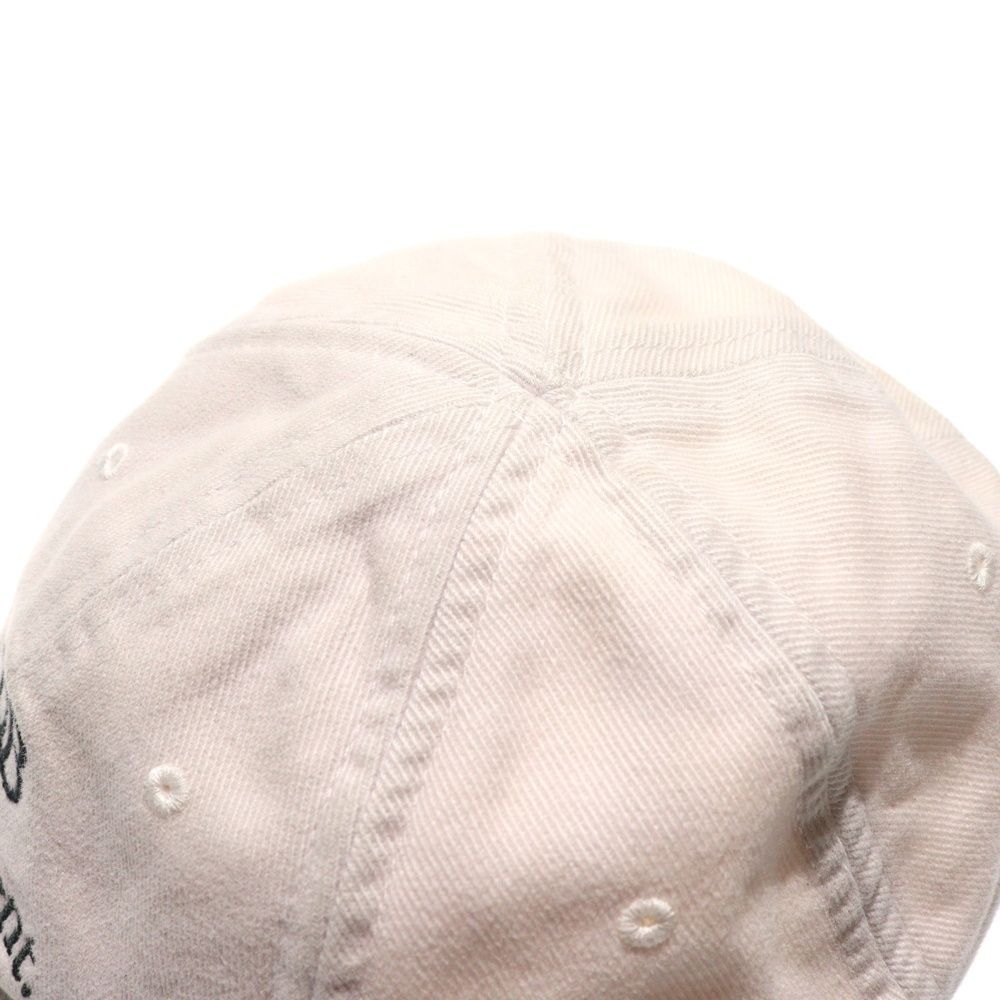 Balenciaga Be Different Cap Logo Embroidery Baseball Cap Hat White 732677 410b2