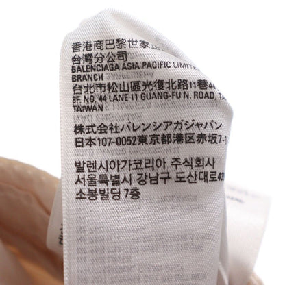 Balenciaga Be Different Cap Logo Embroidery Baseball Cap Hat White 732677 410b2