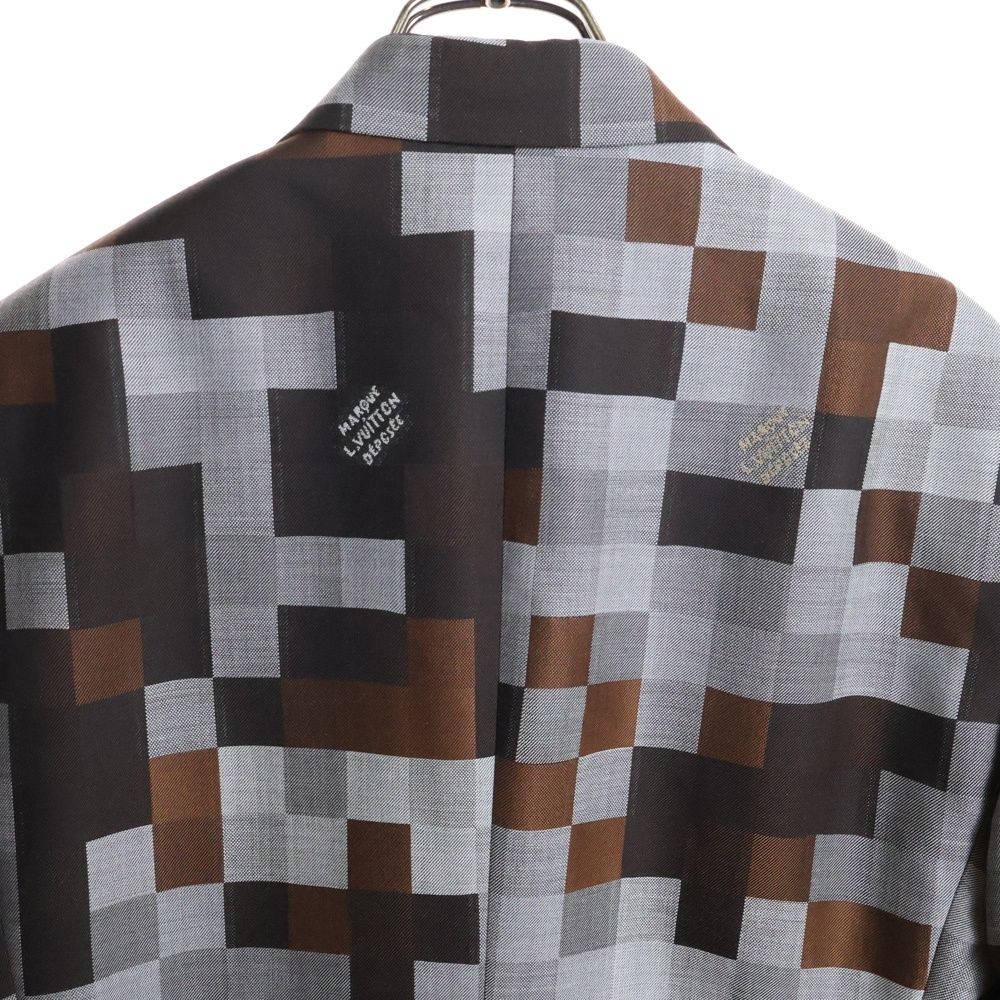 Louis Vuitton 24aw Damoflage Damier Pixel Camouflage All Over Pattern 2b