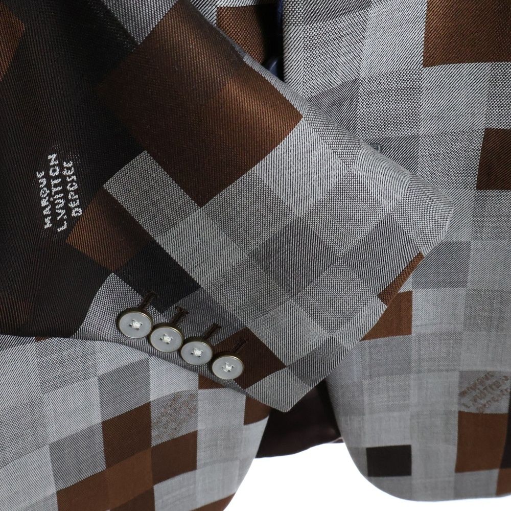 Louis Vuitton 24aw Damoflage Damier Pixel Camouflage All Over Pattern 2b