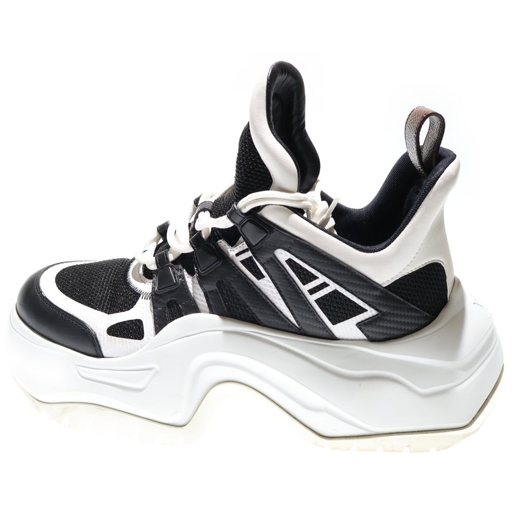 Louis Vuitton LV Arclight 2.0 Volume Sole High Cut Sneakers Black/white