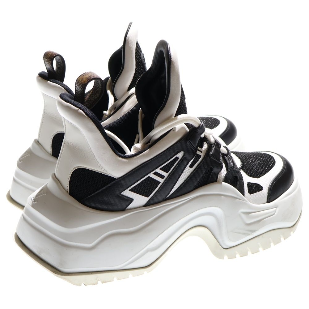 Louis Vuitton LV Arclight 2.0 Volume Sole High Cut Sneakers Black/white