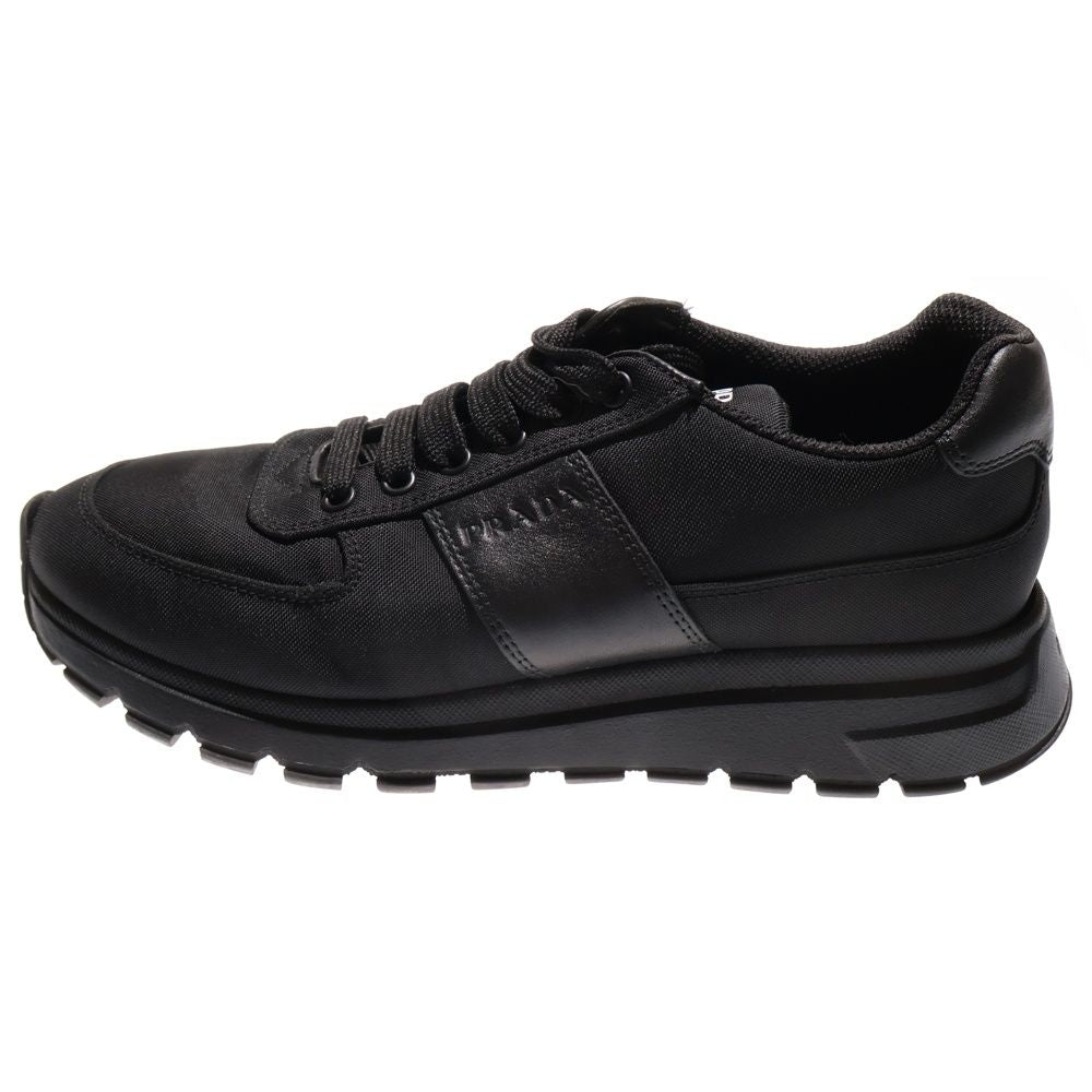 Prada Nylon Tech Low Cut Sneakers Black