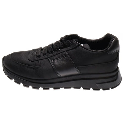 Prada Nylon Tech Low Cut Sneakers Black